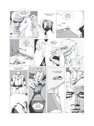 1girls black_and_white comic corkscrew_penis doggy_style fat_man female forced knifepoint masturbation monica_&_beatriz_(artist) pig porcine teen ugly_man vaginal_penetration zoophilia