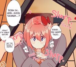 blowjob doki_doki_literature_club mc_(doki_doki_literature_club!) oral oral_sex sayori_(doki_doki_literature_club) scocks4you under_the_table