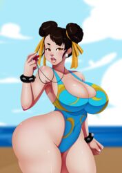 chun-li from street fighter by ladycandy2011