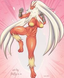 anthro ass behind blaziken breasts claws dragon female fluffy fluffy_n_n furry hyper milf pokemon scales scificat talons vagina