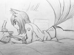 academy_ahri ahri ahri_a_walla alternate_costume dildo fox_ears fox_girl horsecock league_of_legends panties riot_games tail