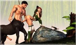 3d animal_genitalia anthro_on_female anthro_on_human anthro_penetrating_human armor armored_boots bent_over boots bottomless breastplate bronwynne-horsing_around centaur comic diphallia diphallism duo erection female female_on_anthro from_behind_position horse_penis horsecock human human_on_anthro humanoid_penis imminent_penetration imminent_sex male mongo_bongo multi_penis penis presenting presenting_hindquarters shoulder_armor standing_sex straight taur tiptoes