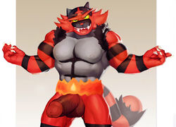 incineroar from nintendo by seyrmo