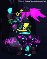 akali from k/da series by niur
