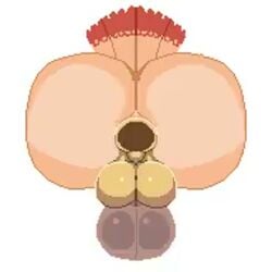 anal_sex animated anthro ass ass_focus back_view balls big_ass fat_ass from_behind gay loop male/male male_only penetration penis pixel_animation pixel_art short_playtime spedumon tagme video