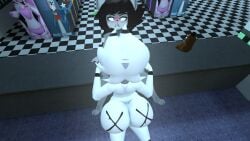 1boy 1girls 3d ass belyasnikov blowjob blush bubble_ass bubble_butt dat_ass dumptruck_ass enormous_ass fat_ass fellatio female five_nights_at_freddy's fredina's_nightclub giant_ass gigantic_ass huge_ass large_ass marie_(cally3d) straight