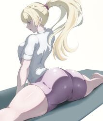 ass big_ass blonde_hair emilie_de_rochefort female female_only huge_ass tekken tekken_8 thick_thighs