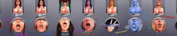 6+girls 6girls aethosart after_deepthroat after_oral alternate_costume areolae athena_(smite) big_breasts blonde_hair blue_eyes blue_skin blush braided_hair breasts brown_eyes brown_hair chinese_mythology classic_athena cum cum_in_mouth deepthroat_invitation female female_only femsub gesture glory_hole glory_wall glowing_eyes goddess gold_eyes grateful_sub greek_mythology green_eyes hel_(smite) imminent_deepthroat jing_wei_(smite) large_breasts lineup long_hair multiple_girls multiple_subs nipples norse_mythology nu_wa_(smite) nude old_character_design old_wa_nu_wa open_mouth oral oral_invitation photo photo_(object) public_display public_use purple_hair red_hair seductive_mouth skadi_(smite) slave smite tally_marks tears throat tongue tongue_out twintails v wall_writing white_hair wings writing yellow_nails