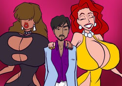 1boy 2girls big_ass big_breasts big_thighs bigger_female breasts chest curvaceous curvy curvy_figure digital_media_(artwork) female height_difference hips hourglass_figure huge_ass huge_breasts huge_thighs jon_freeman large_ass large_breasts large_thighs larger_female light-skinned_female light_skin male male/female mature mature_female shorter_male size_difference slim_waist smaller_male straight tall tall_female tall_girl taller_female thick thick_hips thick_legs thick_thighs thighs voluptuous waist wide_hips