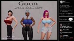 3d big_boobs big_breasts big_tits black_hair black_hair_female curvy curvy_body curvy_female curvy_figure curvy_futa curvy_hips curvy_thighs dark-skinned_female dark-skinned_futa dark_skin english english_text futa futa_only futanari high_resolution hourglass_figure hourglass_figured_futa light-skinned_female light-skinned_futa light_skin milf milf_body milf_futa original_character original_characters pink_hair pink_hair_female revealing_clothes revealing_outfit sexy sexy_body sexy_clothing sexy_pose sim_doe sims sims4 sims_4 slim_waist social_media text the_sims the_sims_4 thick_butt thick_hips thick_thighs white_hair white_hair_female young_female younger_female younger_futa