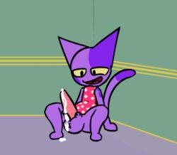 animal_crossing animated anthro balls better_version_at_source bob_(animal_crossing) cum cumshot ejaculation feline male male_only mammal masturbation nintendo orgasm penile_masturbation rabblet solo tailwag video_games