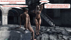 1boy 1boy1girl 1girls 3d amazon amazonian ass big_ass big_breasts breasts curvaceous curvy curvy_figure fallout fallout_4 female giantess height_difference hips hourglass_figure light-skinned_female light-skinned_male light_skin macro macro_female male male/female mature mature_female mature_male muscle_mommy muscular_female original original_character original_characters peti1020 robert_joseph_maccready shorter_male size_difference slim_waist smaller_male story straight tall tall_female taller_female taller_girl thick thick_hips thick_legs thick_thighs thighs voluptuous waist wide_hips