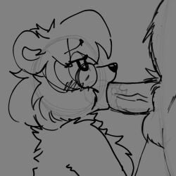 1girl1boy animated anonymous_male bear blush deepthroat fellatio furry gray_background ilana_ruxpin loop milf oral oral_sex sucking_dick sucking_penis teddy_ruxpin the_adventures_of_teddy_ruxpin uncolored veiny_penis