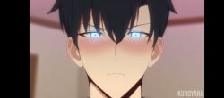 1boy 1girls 2d animated blonde_hair blowjob doggy_style kuroyara solo_leveling tagme video