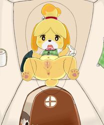 Isabelle (Animal Crossing) Rule 34 Image