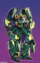 futanari gundam gundam_unicorn mecha mecha_focus mecha_girl nz-666_kshatriya robot robot_girl specterl tagme