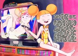 adventure_time adventure_time:_fionna_&_cake balls ballsack barefoot betamax blonde blonde-haired_female blonde_female blonde_hair blonde_hair_female bowtie bunnysuit cartoon_network cum cum_on_body cum_on_breasts cum_on_face d-rock d-rock_(artist) drockdraw dvd_case dvd_player english_text female female_focus female_penetrated fionna_and_cake fionna_the_human_girl flat_chest flat_chested gold_clothing group group_sex hairjob leg_grab lying lying_on_back male mole mole_under_eye navel nipples on_back penis penis_in_pussy pornography pornography_production prostitution pussy sex smile soliciting tv tv_screen vhs vhs_tape