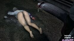 3d ass big_penis dbd dead_by_daylight the_oni_(dbd) yun-jin_lee