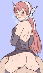 ass blush cherche_(fire_emblem) fire_emblem fire_emblem_awakening headgear leud penis pink_hair sex vaginal_penetration