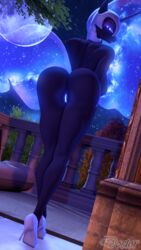 1girls 2018 3d anthro anthrofied armor ass bedroom_eyes big_ass big_breasts big_butt breasts butt clothing dark_persona dat_ass doctor-sfm equine eyebrows eyelashes eyeshadow female female_only footwear friendship_is_magic glowing_genitals half-closed_eyes hasbro helmet hi_res high_heels horn looking_at_viewer looking_back makeup mammal moon mooning my_little_pony naked_footwear naked_heels nightmare_moon_(mlp) nipples nude presenting presenting_hindquarters princess_luna_(mlp) pussy seductive shoes solo solo_focus source_filmmaker thick_thighs unicorn vagina wide_hips