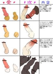 2016 animal_genitalia animal_penis balls canine_penis censored chart disembodied_penis equine_penis erection flaccid flaccid_penis flat_colors foreskin horsecock humanoid_penis ineffective_censorship japanese_text knot male male_only manmosu_marimo partially_retracted_foreskin penis penis_focus retracted_foreskin sheath tapering_penis text translated uncircumcised uncut vein veiny_penis zero_pictured