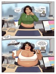 bbw better_with_salt cafe dark-skinned_female dark_skin weight_gain weight_gain_female
