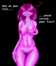 2018 anthro breasts delta_rune deltarune felicer female hair lizard nipples nude purple_hair purple_skin pussy reptile scalie susie_(deltarune) teeth thick_thighs tongue undertale video_games