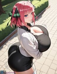 nakano nino from go-toubun no hanayome by angel yukkis