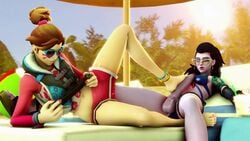 1futa 1girls 3d alternate_costume animated ashikoki bikini blackjr cote_d'azur_widowmaker d.va dickgirl erection female female_on_futa foot_fetish footjob futa_on_female futanari intersex large_penis lying nintendo_switch overwatch penis purple-skinned_futanari purple_skin sound source_filmmaker testicles video waveracer_d.va widowmaker