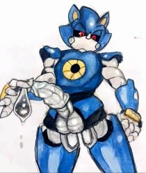 metal sonic from sega by abiogenesis01