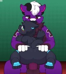 2025 808_(hi-fi_rush) animated anthro anthro_on_anthro anthro_penetrated anthro_penetrating anthro_penetrating_anthro anus assisted_sex blush domestic_cat duo felid feline felis female female_penetrated from_front_position greywolfie hi-fi_rush hi_res looking_at_viewer looking_back looking_back_at_viewer male male/female male_penetrating male_penetrating_female mammal mastery_position microsoft no_sound pawpads penetration penile penile_penetration penis_in_vagina sex tango_gameworks vaginal_penetration