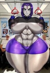 1girls abs areola areola_slip areolae big_ass big_breasts chrona_draws clitoris clitoris_slip dc dc_comics detailed_shading edit edited edited_art exhibitionism exhibitionist feet female gigantic_ass gigantic_breasts good_artwork goth_girl gothic gothic_girl grey_skin handrail hands_up hourglass hourglass_figure hourglass_figured_female huge_ass huge_butt huge_nipples huge_thighs hyper hyper_ass hyper_butt looking_at_viewer looking_down meaty_ass meaty_thighs nude porn pubes pubic_hair public purple_eyes purple_hair pussy pussy_juice pussy_peek rachel_roth raven raven_(dc) revealing_breasts revealing_clothes revealing_outfit short_hair skin_tight skindentation smirk smirking smirking_at_viewer smug smug_face smug_grin solo subway_train tagme tall_female teen_titans thi thick thick_hips thick_legs thick_thighs thighs tight_clothing tight_fit underboob vagina venus_body voluptuous voluptuous_body voluptuous_milf warner_brothers wide_ass wide_hipped_female wide_hips wide_thighs