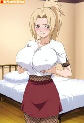 tsunade from naruto by aindroidparanoid