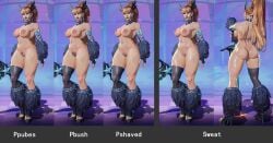 1girls 3d accurate_art_style big_ass big_breasts blonde_hair cleavage female female_only magik_(illyana_rasputin) magik_(infernal_idol) magik_(marvel_rivals) marvel marvel_rivals mod nude_mod sweat sweaty thick_thighs