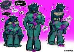 alternate_universe anal black_hair blood_stain candy_gore color cuntboy cuntboy/male cuntboydom dabi diphallia diphallism dominant_cuntboy gay gay_sex gecko groping groping_breasts groping_from_behind hands_behind_back headless headless_male hemipenes horror_(theme) lizard mastectomy_scar muscular piercing piercings pink_hair scars schpeenor sex shuichi_iguchi spinner_(my_hero_academia) standing strap-on strapon touya_todoroki transmasc twink twink_top yaoi