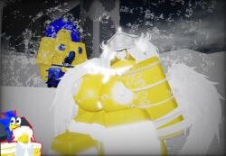 1futa 1girls 3d areolae breasts dual_gravity_battler_(the_battle_bricks) nipples penis pussy reference_image roblox roblox_game robloxian soulfuse_(the_battle_bricks) stomach tagme tbbfanatic the_battle_bricks thighs tumore