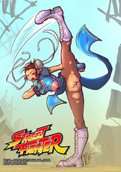 chun-li female female_only grif human solo straight_hair street_fighter tagme