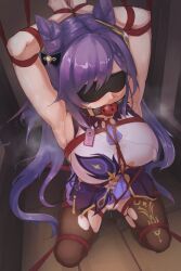 keqing (genshin impact) from genshin impact by spongchao