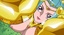 1girls animated armor breasts female gemini_paradox gold_saints human large_breasts nipples pale-skinned_female pale_skin saint_seiya saint_seiya_omega