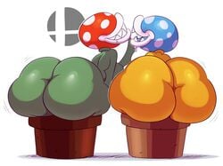 piranha plant from mario (series) by sssonic2