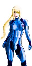 1futa balls balls_in_bodysuit biceps blonde_hair bodysuit bounty_hunter breasts bulge deltoids futa_only futanari green_eyes intersex metroid muscular_futanari muscular_legs muscular_thighs nintendo penis_in_bodysuit penis_under_clothes ponytail samus_aran solo thighs tornioduva video_game video_games zero_suit zero_suit_samus