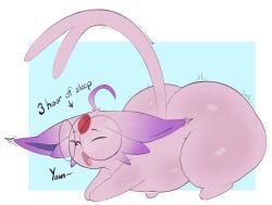 big_ass bubble_butt datmofo4 eeveelution espeon female feral furry huge_ass justkindofhere pokemon pokemon_(species) tagme thick_thighs wide_hips