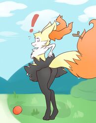 braixen from nintendo by rebornisaac