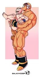 2boys abs alien anal anal_sex bald balls bara big_balls big_dom_small_sub big_nipples big_pecs big_penis carrying carrying_partner daddy dilf dominant dominant_human dominant_male dragon_ball dragon_ball_z duo erection galaxycoop gay hair hairy hairy_balls hairy_male holding_partner huge_balls huge_cock huge_muscles human human_dominating_human human_on_alien human_on_human human_penetrated human_penetrating human_penetrating_human humansub hunk krillin kuririn larger_human larger_male male male/male male_only male_penetrated male_penetrating male_penetrating_male moustache muscular muscular_human muscular_male nappa nipples nude pecs penetration penis penis_in_ass pubic_hair saiyan sex size_difference smaller_human smaller_male smaller_penetrated stand_and_carry_position standing standing_sex submissive submissive_human submissive_male yaoi