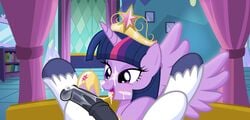 2018 absurd_res alicorn animal_genitalia animal_penis bed brother brother_and_sister crown cum cum_in_mouth cum_inside duo equine equine_penis erection faceless_male female feral friendship_is_magic hair highres horn horse horsecock incest inside male mammal multicolored_hair my_little_pony on_bed penis pony rainbownspeedash shining_armor_(mlp) sibling sister straight twilight_sparkle_(mlp) two_tone_hair unicorn wings