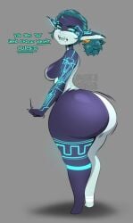 1girls big_ass big_breasts breasts bubble_butt cleavage english_text female female_only huge_ass imp_midna large_breasts legend_of_zelda midna solo sweetlicktreats tagme text the_legend_of_zelda thick_thighs twilight_princess wide_hips