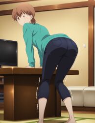 ai_generated ass ass_focus big_penis brown_eyes brown_hair doggy_style fate/hollow_ataraxia fate/kaleid_liner_prisma_illya fate/stay_night fate/zero fate_(series) fujimura_taiga large_ass medium_hair metalchromex