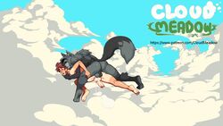 2boys anal anal_penetration anal_sex animal_genitalia animal_humanoid animal_penis animal_tail animated anthro anthro_on_human anthro_on_male anthro_penetrating anthro_penetrating_human areola balls biped canine canine_penis character_request cloud_meadow cum cum_in_ass cum_inside cum_while_penetrated duo erection evan_(cloud_meadow) fur furry fuzzamorous gay hair hi_res human human_on_anthro humanoid humanoid_penis humansub male male_on_anthro male_only mammal monster_boy nipples nude open_mouth orgasm penetration penile_penetration penis pussy s-purple sex tanline video_games wolf wolf_humanoid yaoi