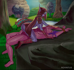 night elf from warcraft by rovintus