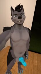 furry kyle_(majira_strawberry) kyle_(tallwerewolf) majira_strawberry male_only vrchat_avatar werewolf